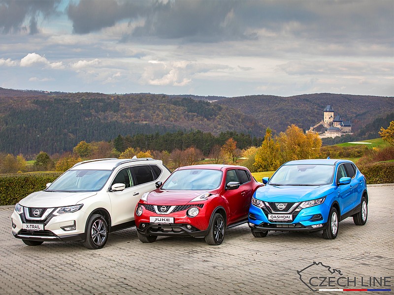 Akční modely Nissan Czech Line